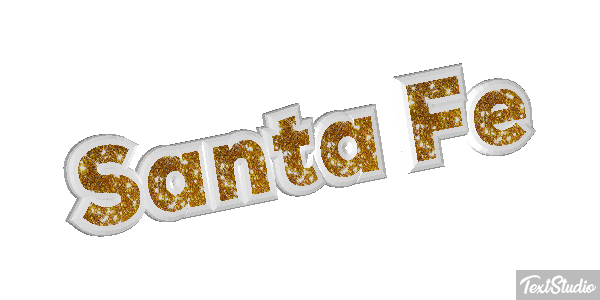 Santa Fe Efecto de texto