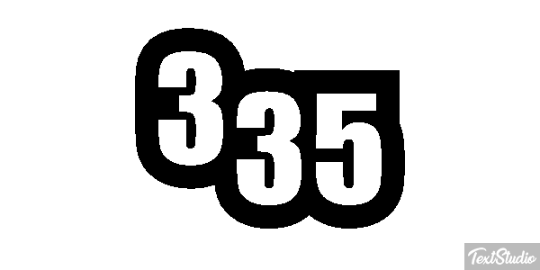 335 Texteffekt