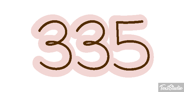 335 Texteffekt