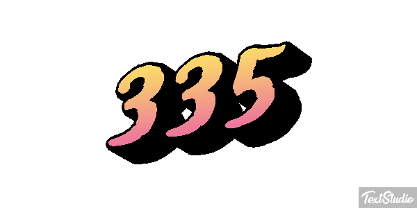 335 Texteffekt
