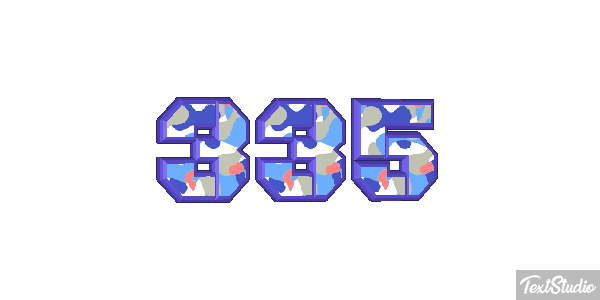 335 Texteffekt