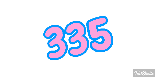 335 Texteffekt