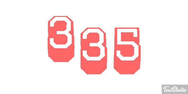 335 Texteffekt