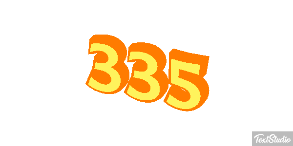 335 Texteffekt