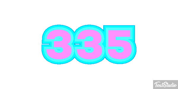 335 Texteffekt