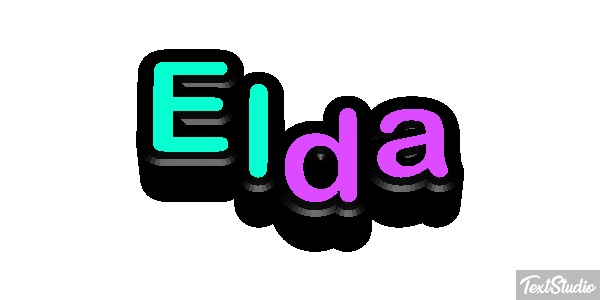 Elda Effetto testo