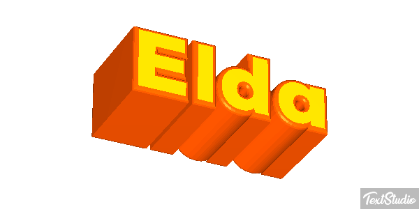 Elda Effetto testo