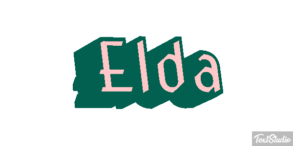 Elda Effetto testo