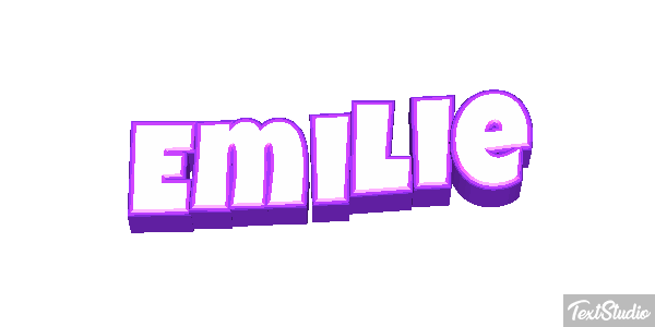 Emilie Texteffekt