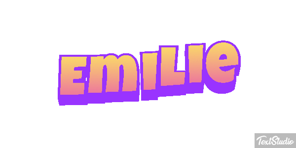 Emilie Texteffekt