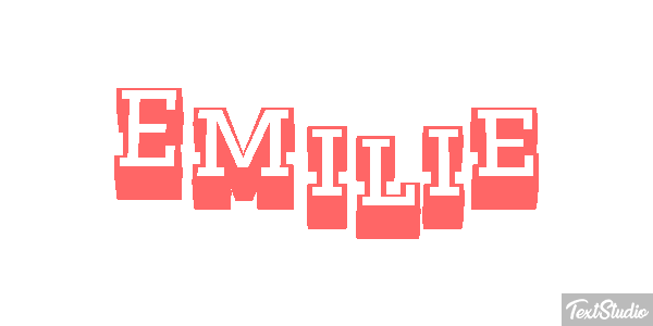 Emilie Texteffekt
