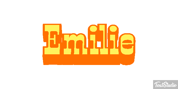 Emilie Texteffekt