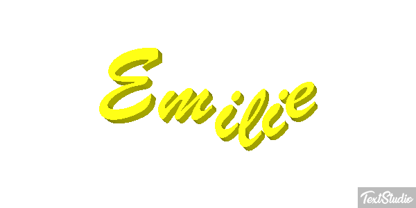 Emilie Texteffekt