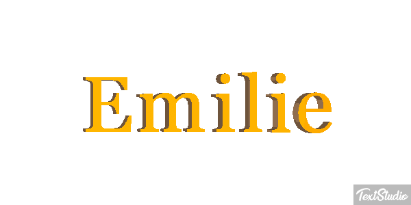 Emilie Texteffekt