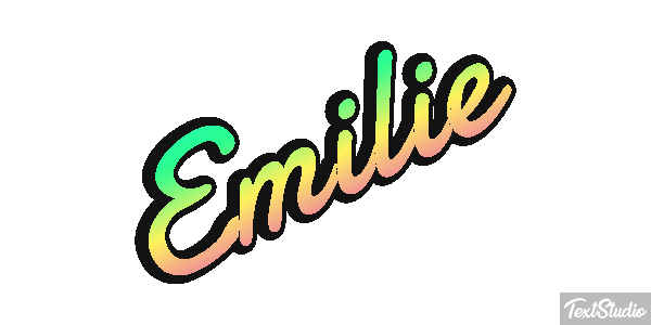 Emilie Texteffekt