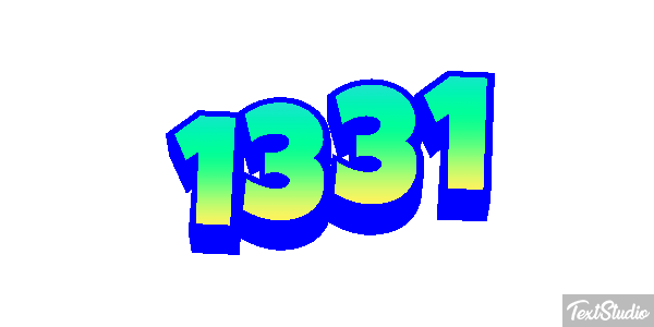 1331 Text effect