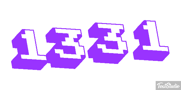 1331 Text effect
