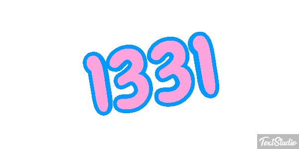 1331 Text effect
