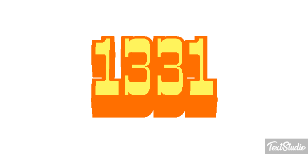 1331 Text effect