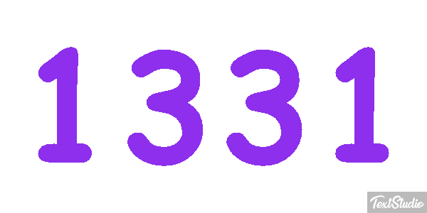1331 Text effect
