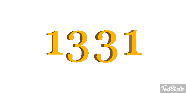 1331 Text effect