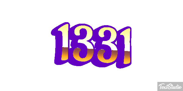 1331 Text effect