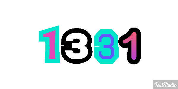 1331 Text effect