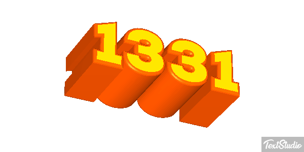 1331 Text effect