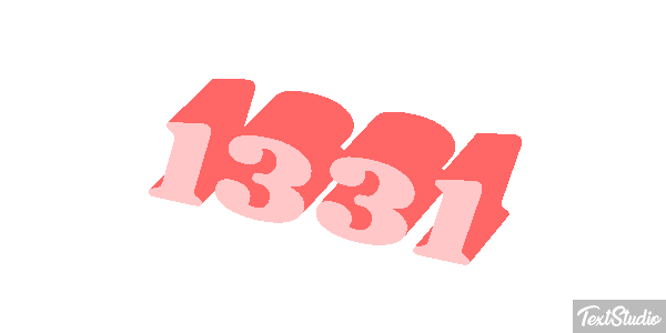 1331 Text effect