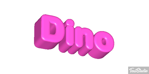 Dino Effetto testo