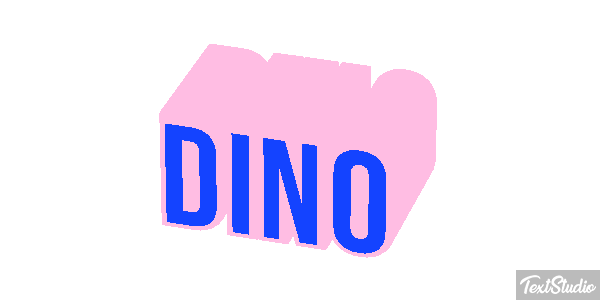 Dino Effetto testo