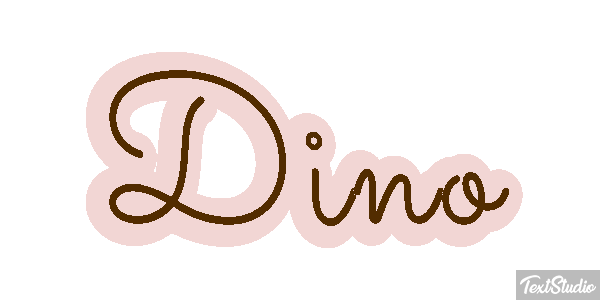 Dino Effetto testo