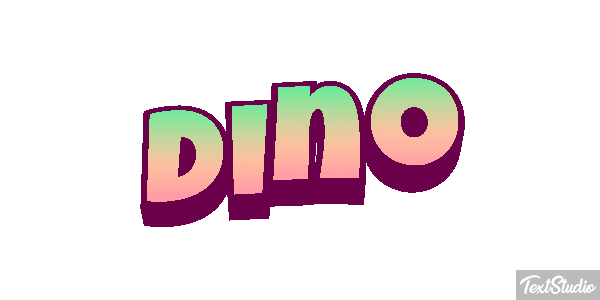 Dino Effetto testo