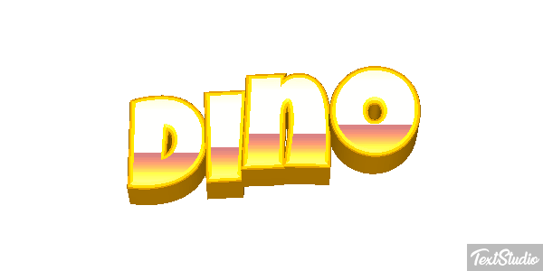 Dino Effetto testo