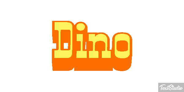 Dino Effetto testo