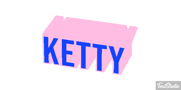 Ketty Efecto de texto