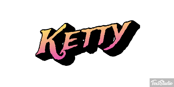 Ketty Efecto de texto
