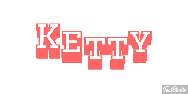 Ketty Efecto de texto