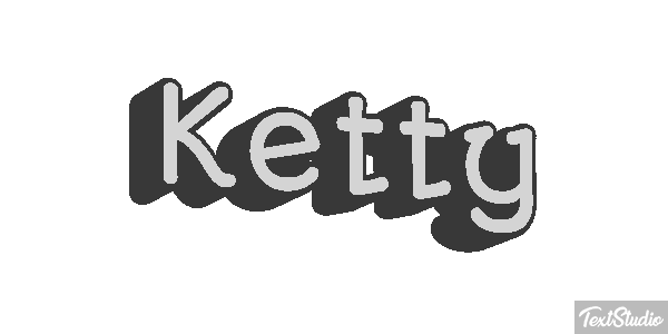 Ketty Efecto de texto