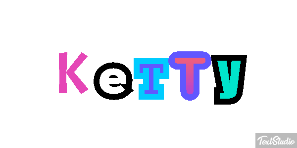 Ketty Efecto de texto