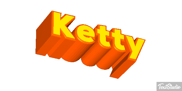 Ketty Efecto de texto