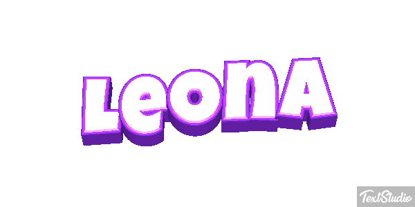 Leona Effet de texte