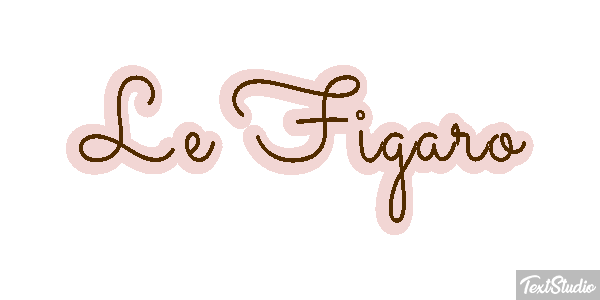 Le Figaro Text effect