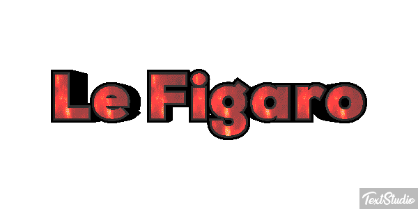 Le Figaro Text effect