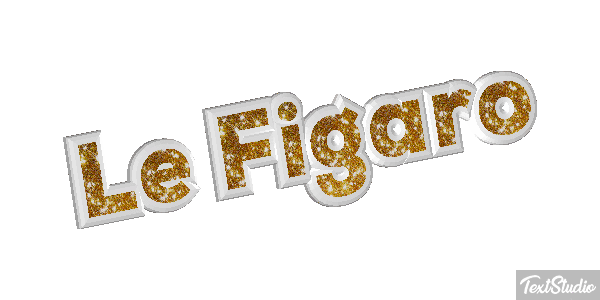Le Figaro Text effect