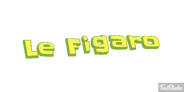 Le Figaro Text effect