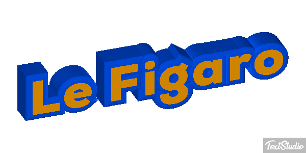 Le Figaro Text effect