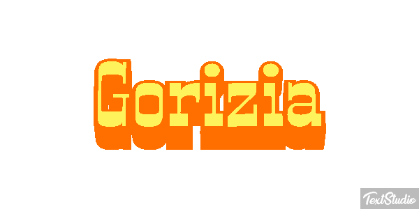 Gorizia テキスト効果