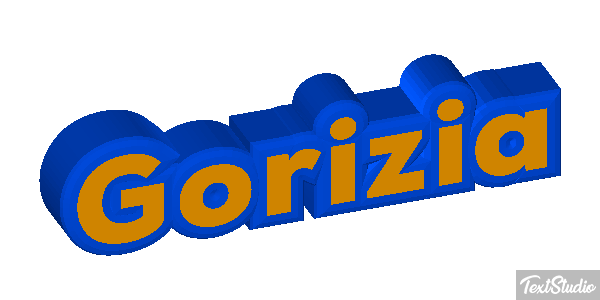Gorizia テキスト効果