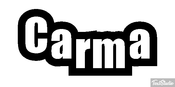 Carma Text effect